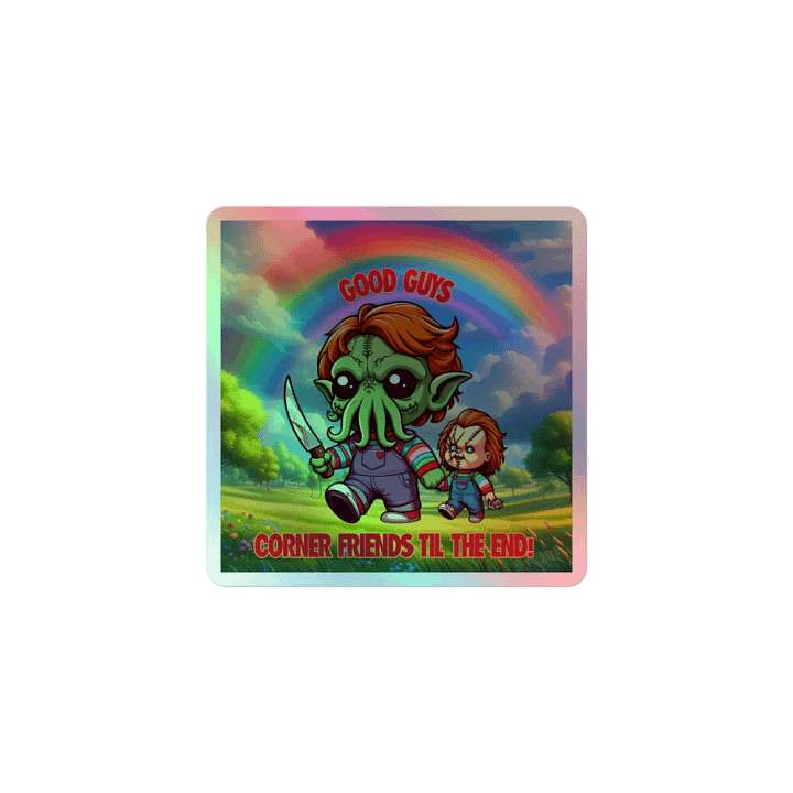 Corner Friends Til The End Sticker product image (1)