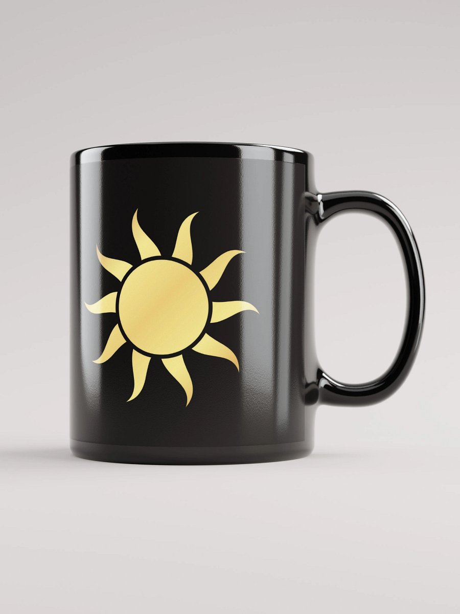 Mug Noir et Doré - Soleil - Cadeau Energisant product image (1)