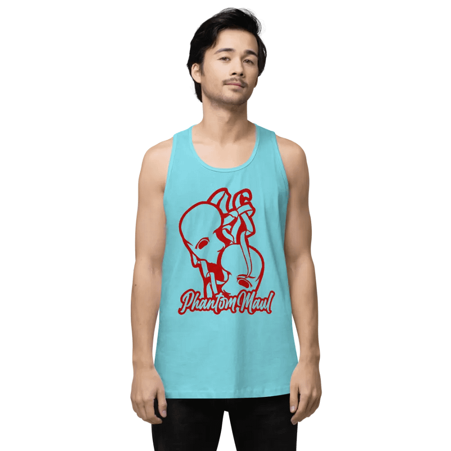Red Logo Men's Tank Top product image (1)