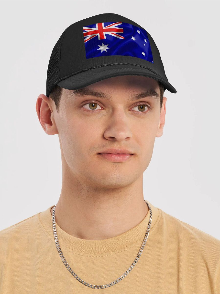 Australian Flag Foam Trucker Hat product image (14)