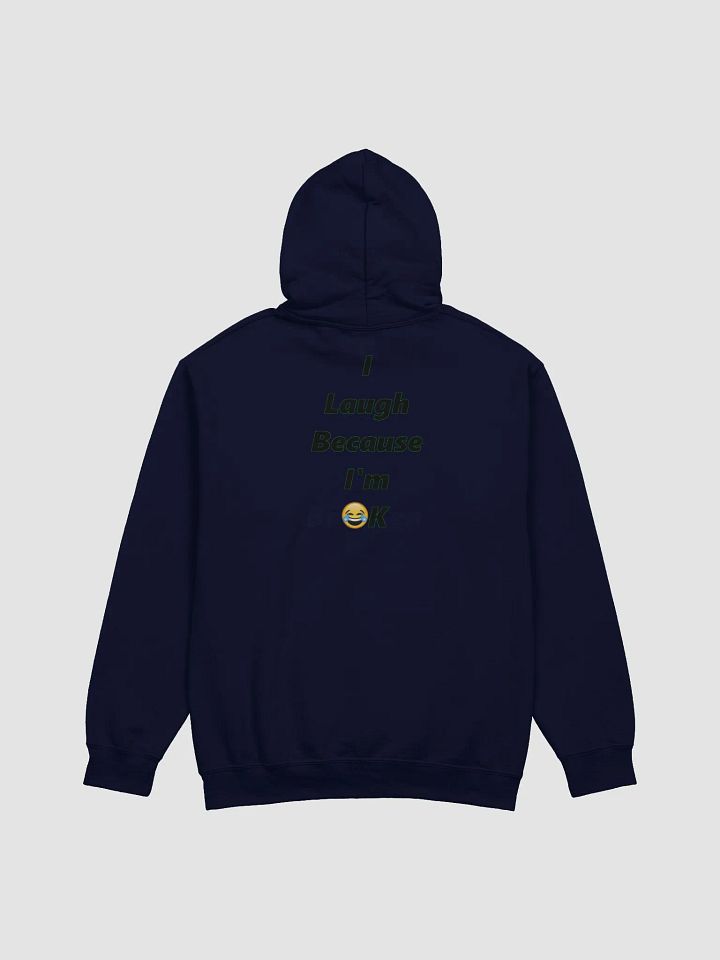 Navy Blue Broken Hoodie product image (1)