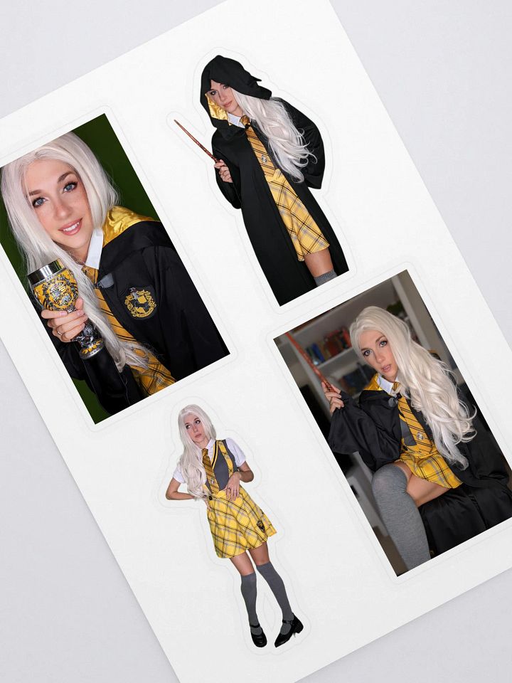 Hufflepuff Cosplay Sticker Sheet (Limited Time) product image (1)