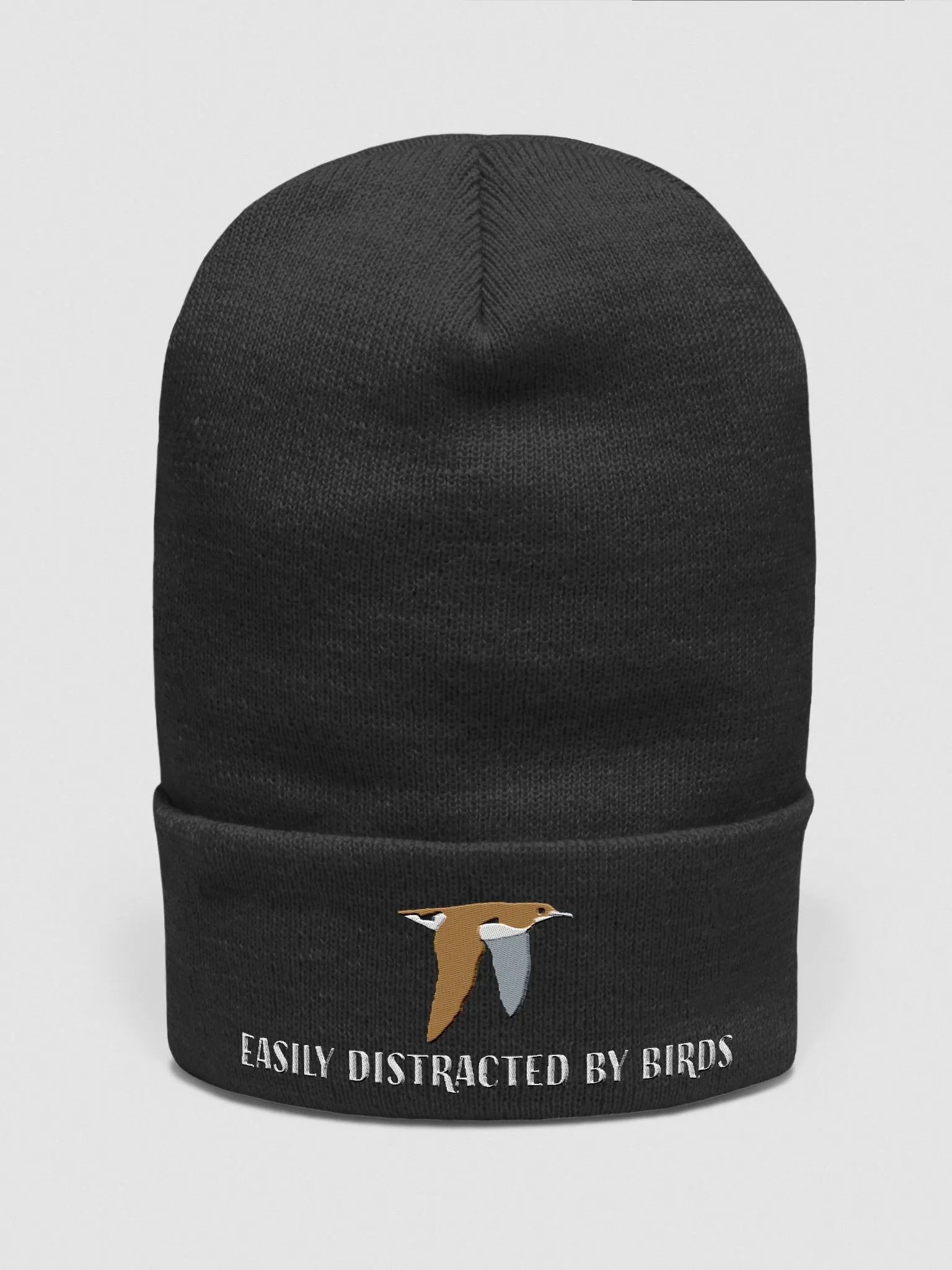 Fluttering Shearwater Skyward Flight Embroidered Beanie product image (2)