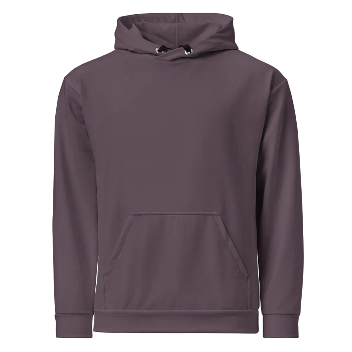 Plain Mauve Soft Summer Unisex Recycled Polyester Heavyweight Premium Hoodie by Treasure Pie product image (1)