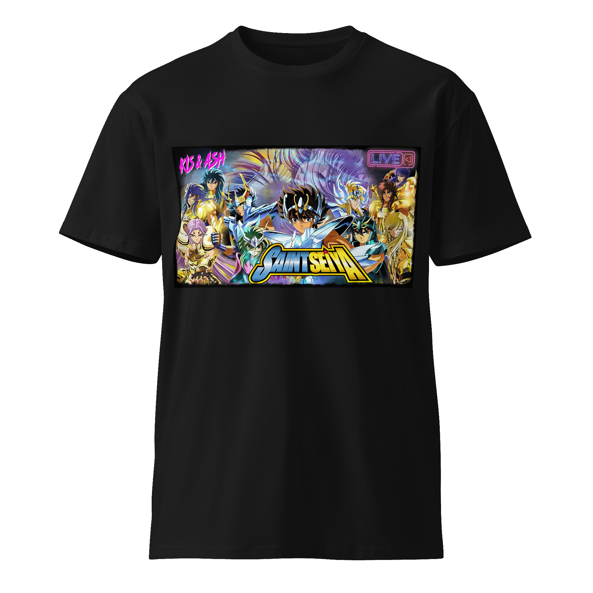 T-shirt Kis & Ash Saint Seiya product image (1)