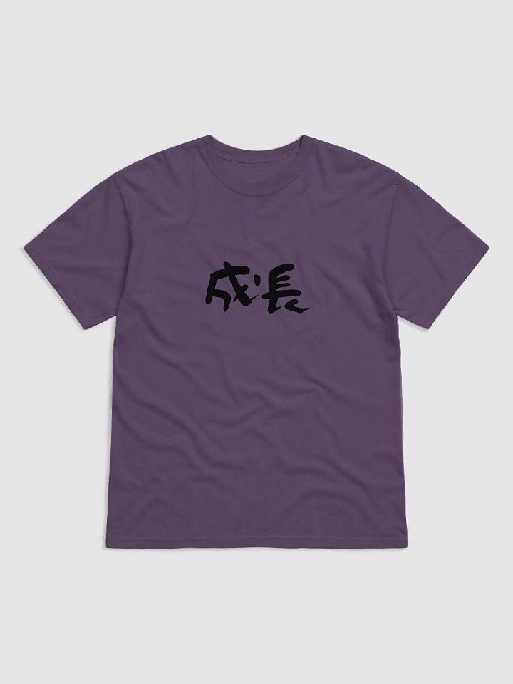 "Seichou" (成長) Japanese Kanji T-Shirt – Words to Wear Collection product image (4)