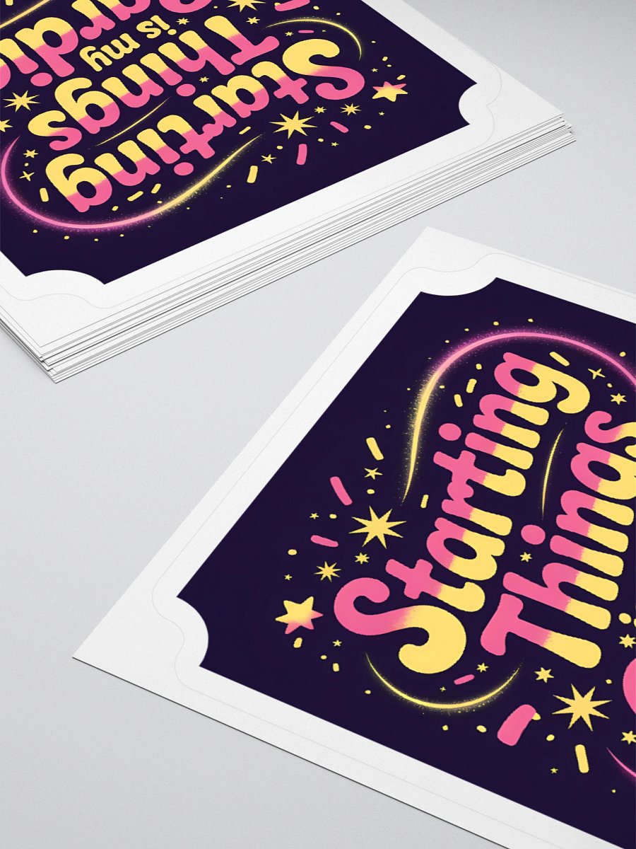 Human Design Manifestor Cardio Sticker product image (12)