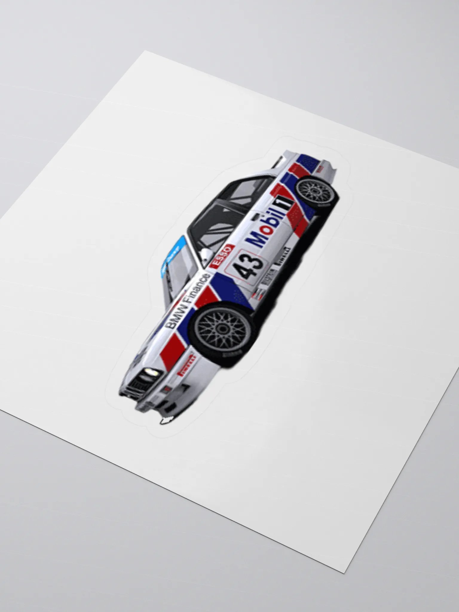 Tri-Color Logo Kiss Cut Stickers product image (3)
