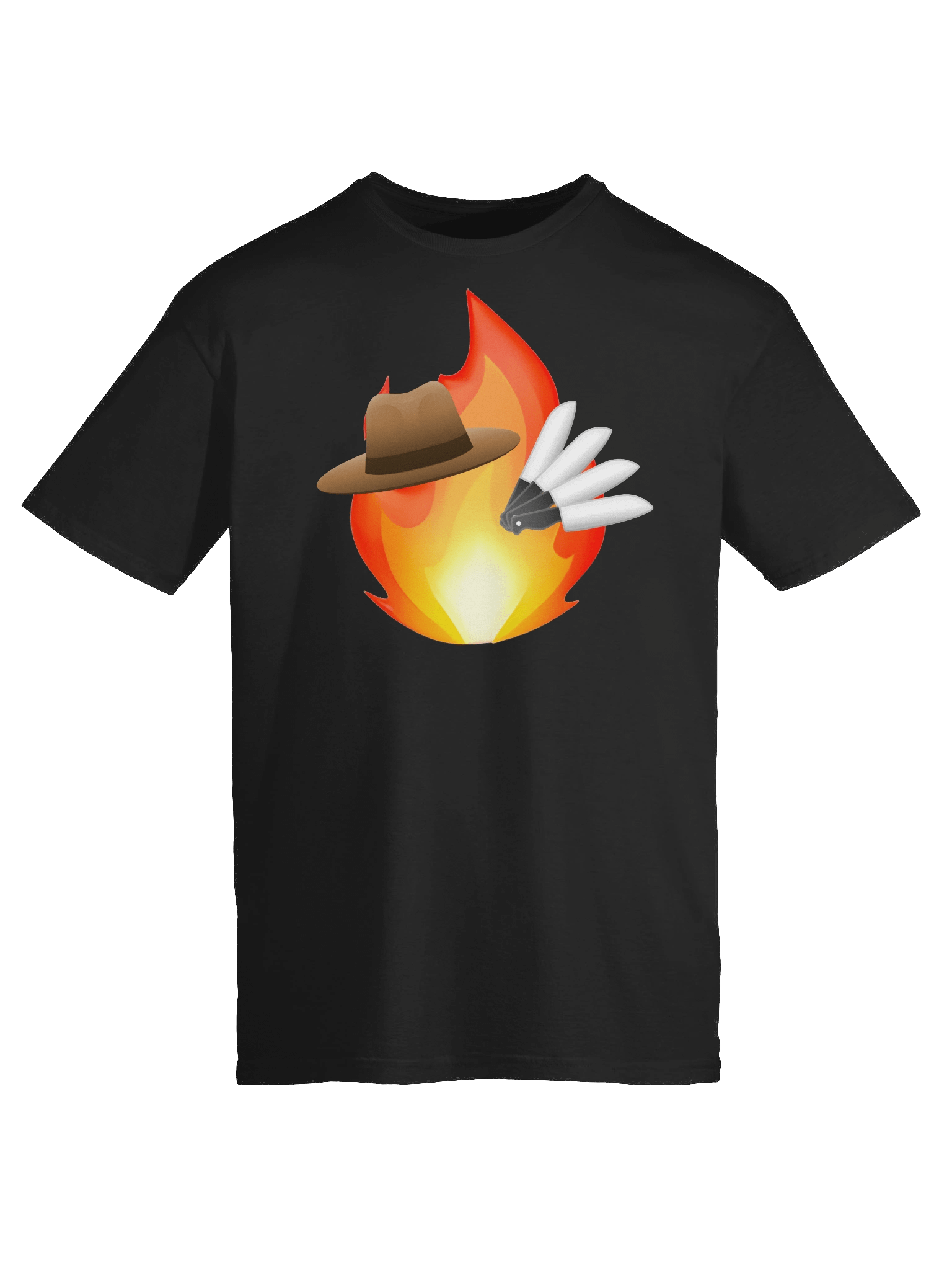 *Scarymojis Hot Stabby Hat Tee product image (9)