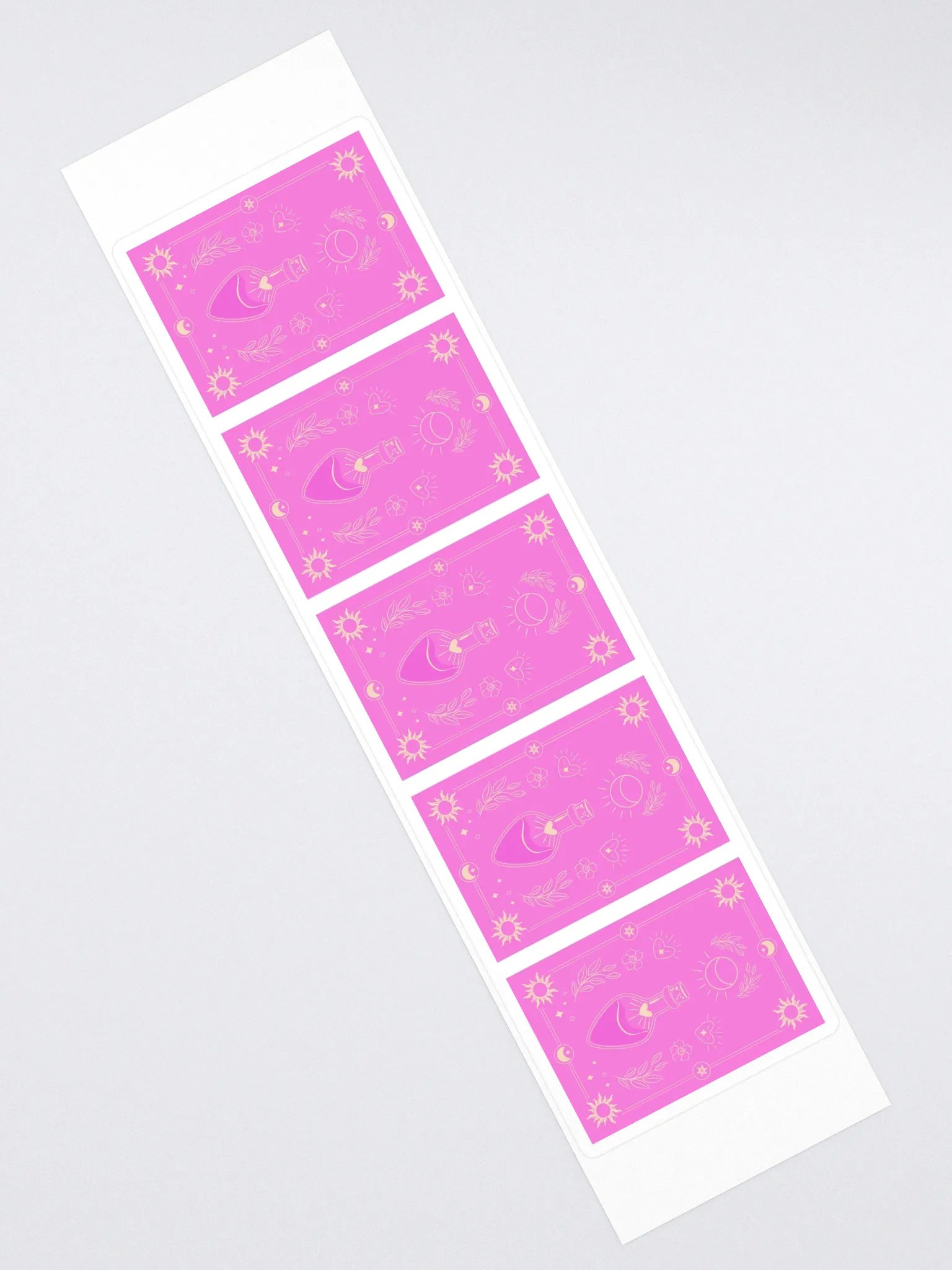 Pink Magic Potion Tarot Card Sticker Set product image (2)