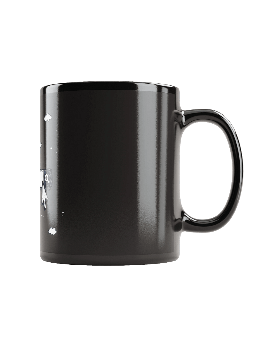 Starry Night Search Bar Design Glossy Mug product image (2)
