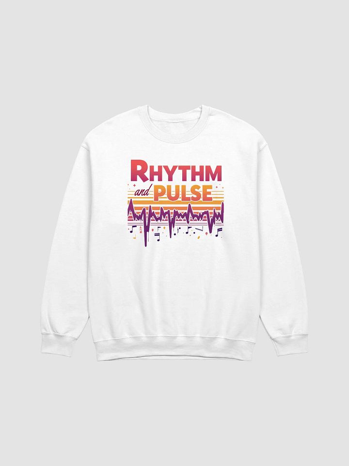 Rhythm and Pulse Music Wave Crewneck product image (5)
