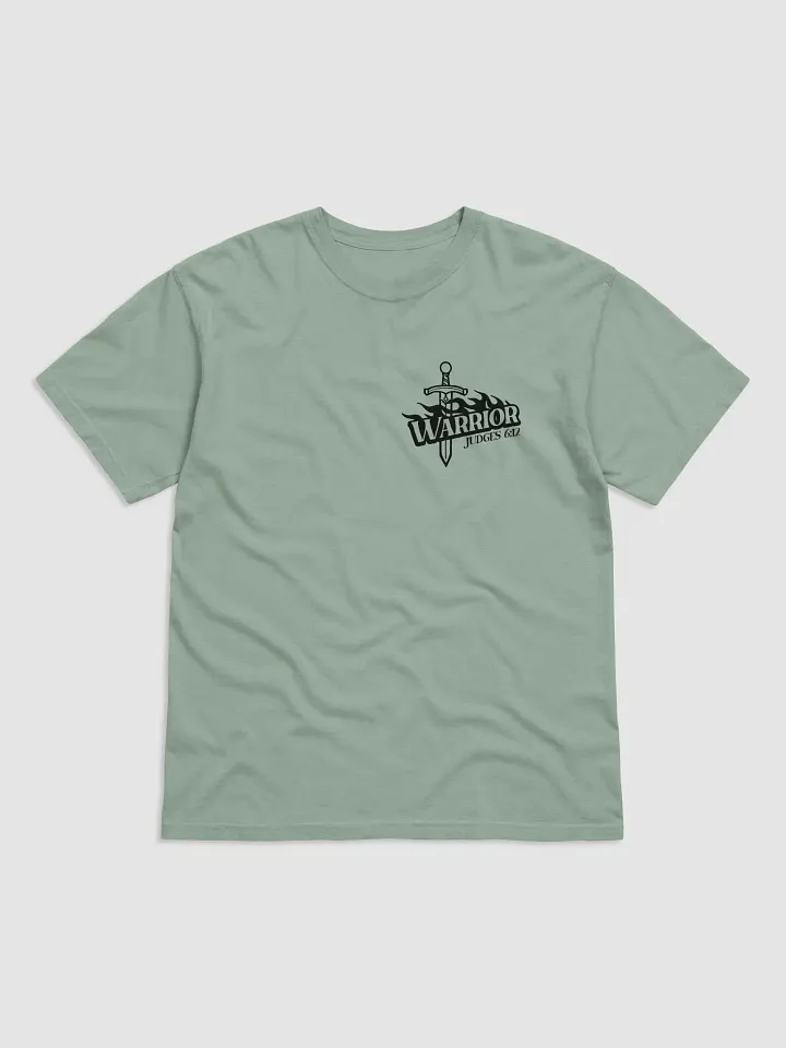 The Lord is With You Mighty Warrior Garment-Dyed T-Shirt product image (2)
