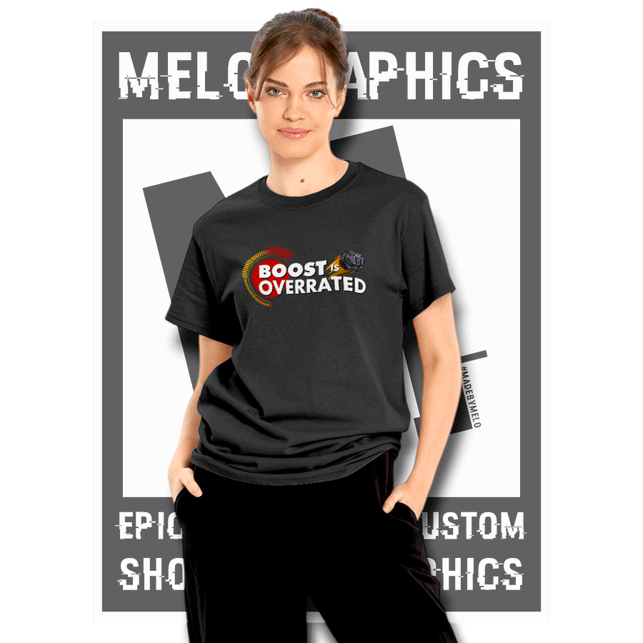 Carball Boost is Overrated - Basic T-Shirt | #MadeByMELO product image (1)