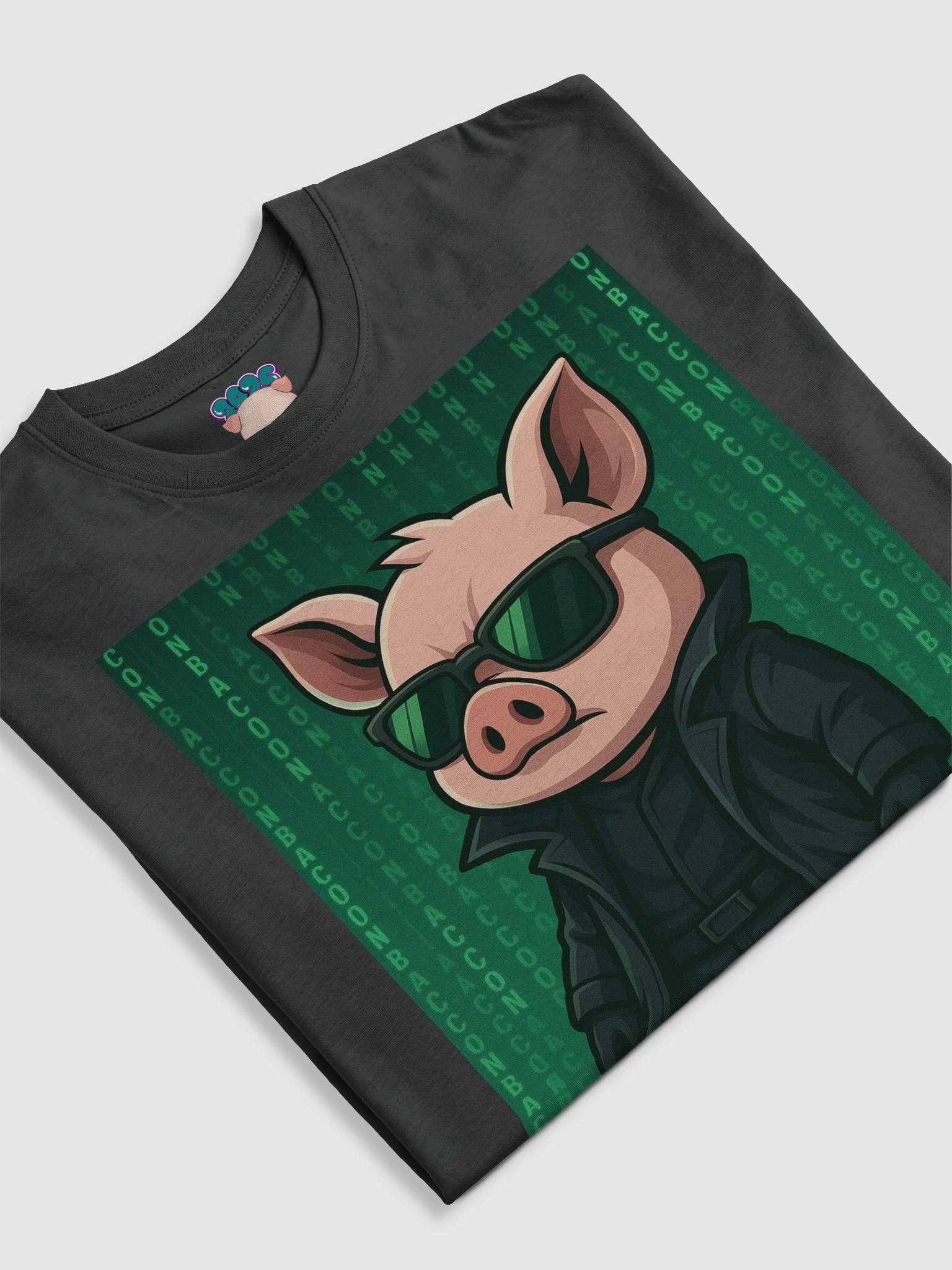 Bacon Matrix Piggy Tee product image (6)
