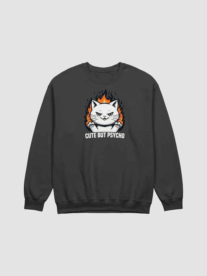 cute but psycho crewneck product image (1)
