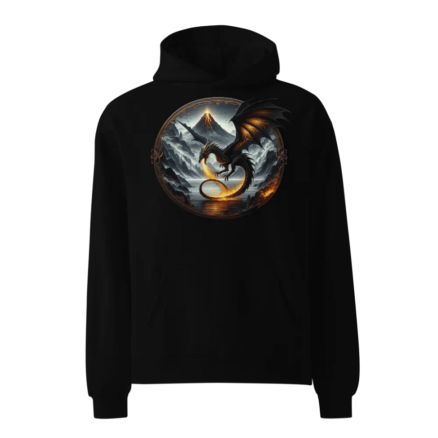 Majestic Dragon's Fury Hoodie product image (1)