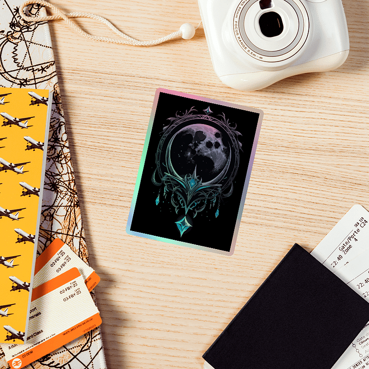 Lunar Enchantment Holographic Sticker Set product image (1)