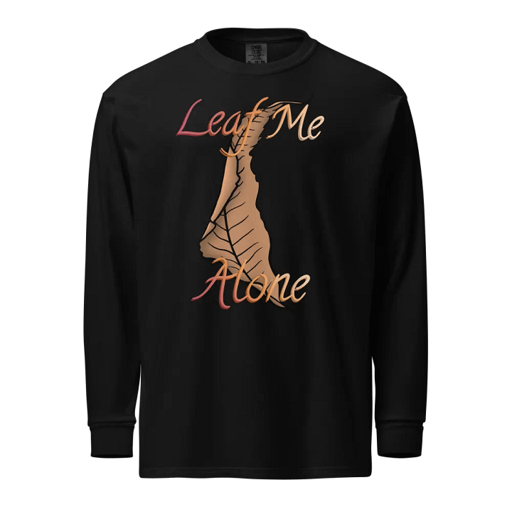 Leaf Me Alone Unisex Vintage Long Sleeve Shirt product image (1)