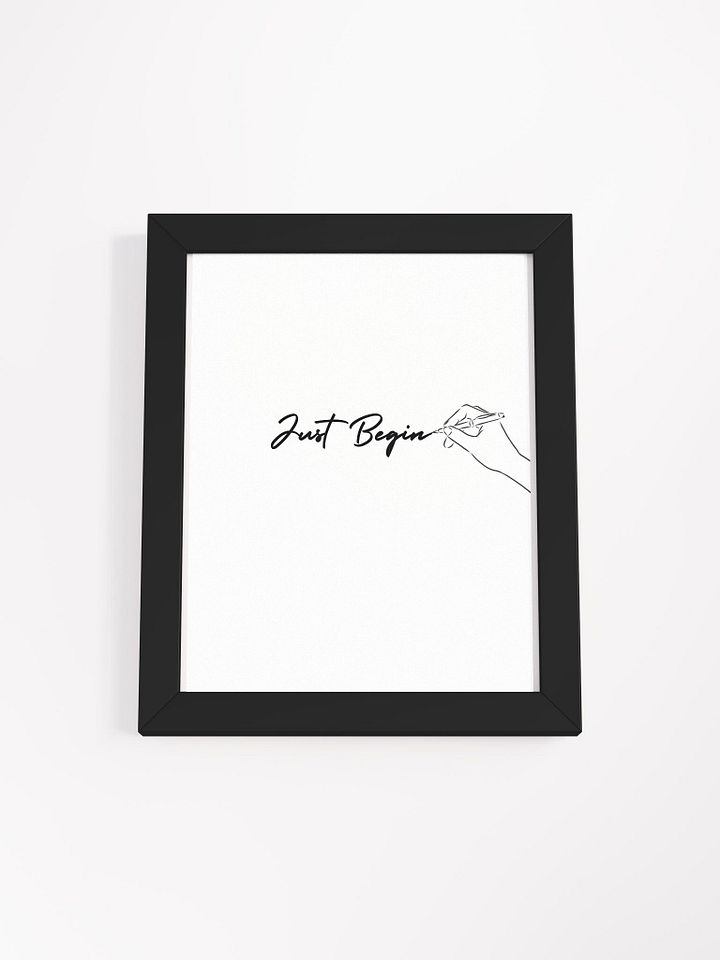 Begin Poster product image (23)