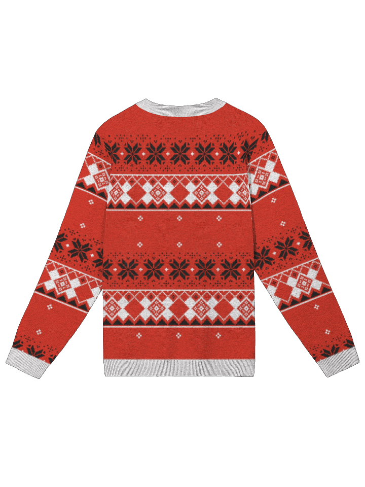 HO-HO-HO Merry Christmas Knitted Crewneck product image (6)