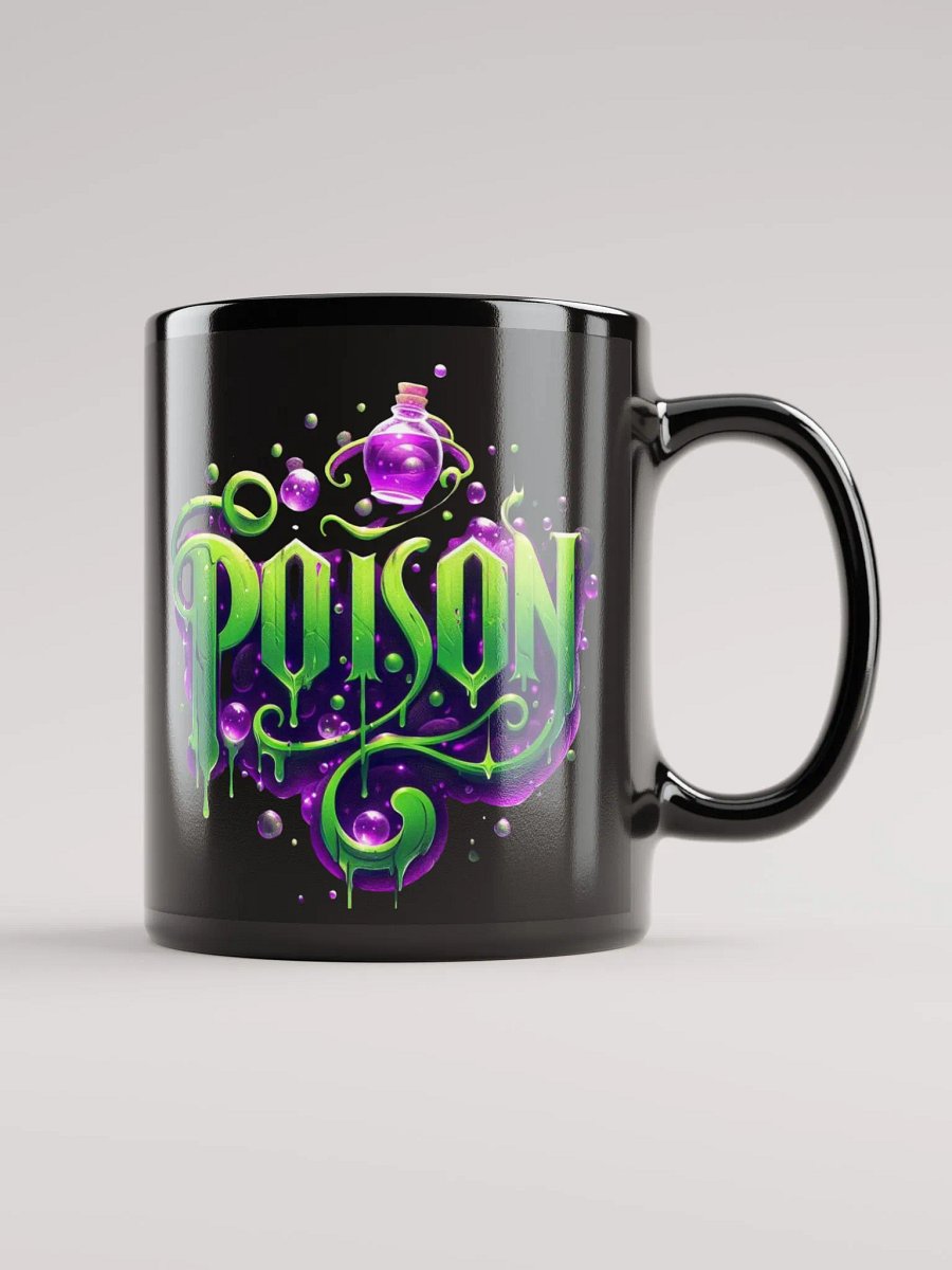 Poison Ceramic Mug- Black product image (1)
