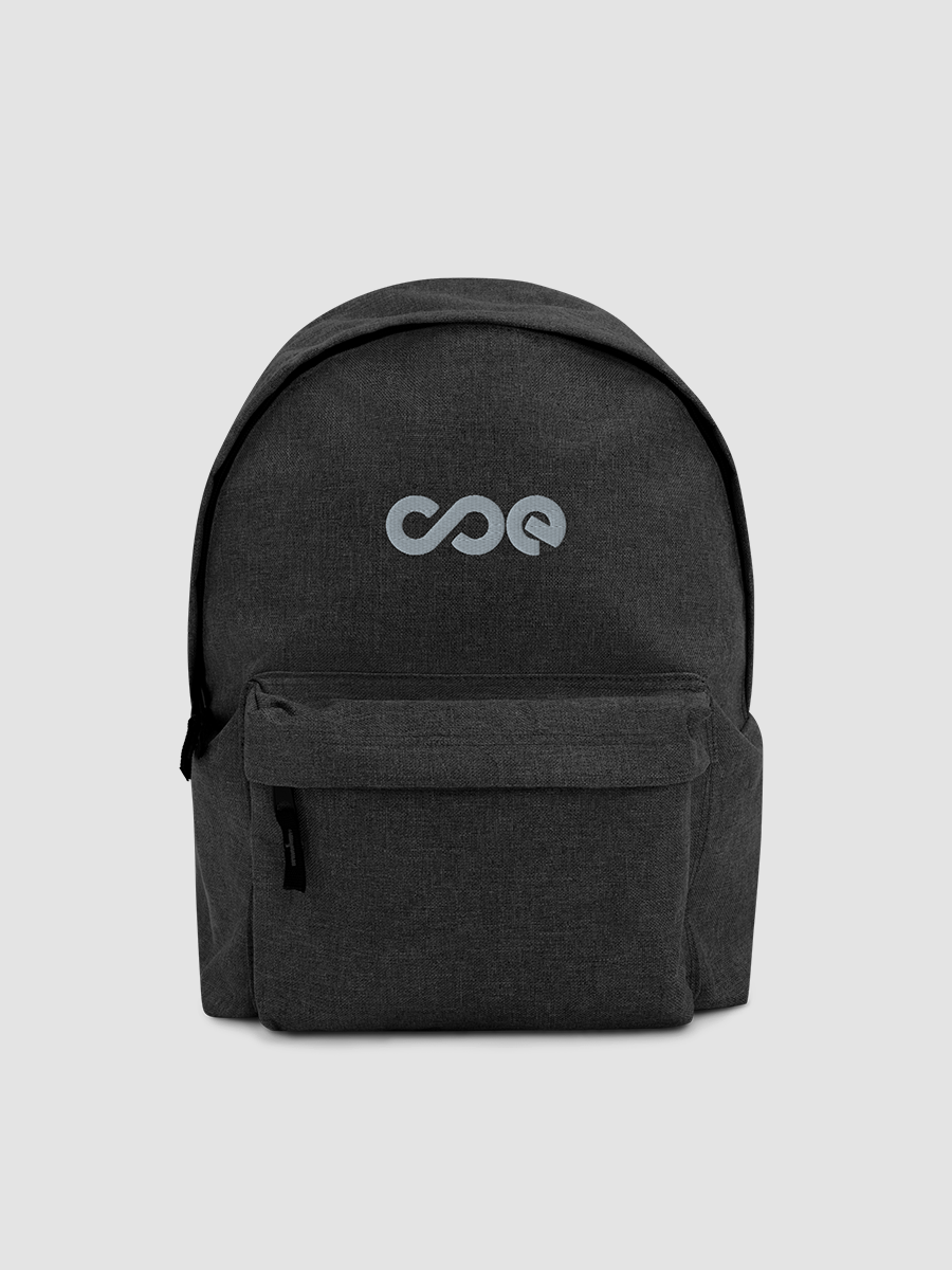COE Bookbag Grey Logo product image (1)