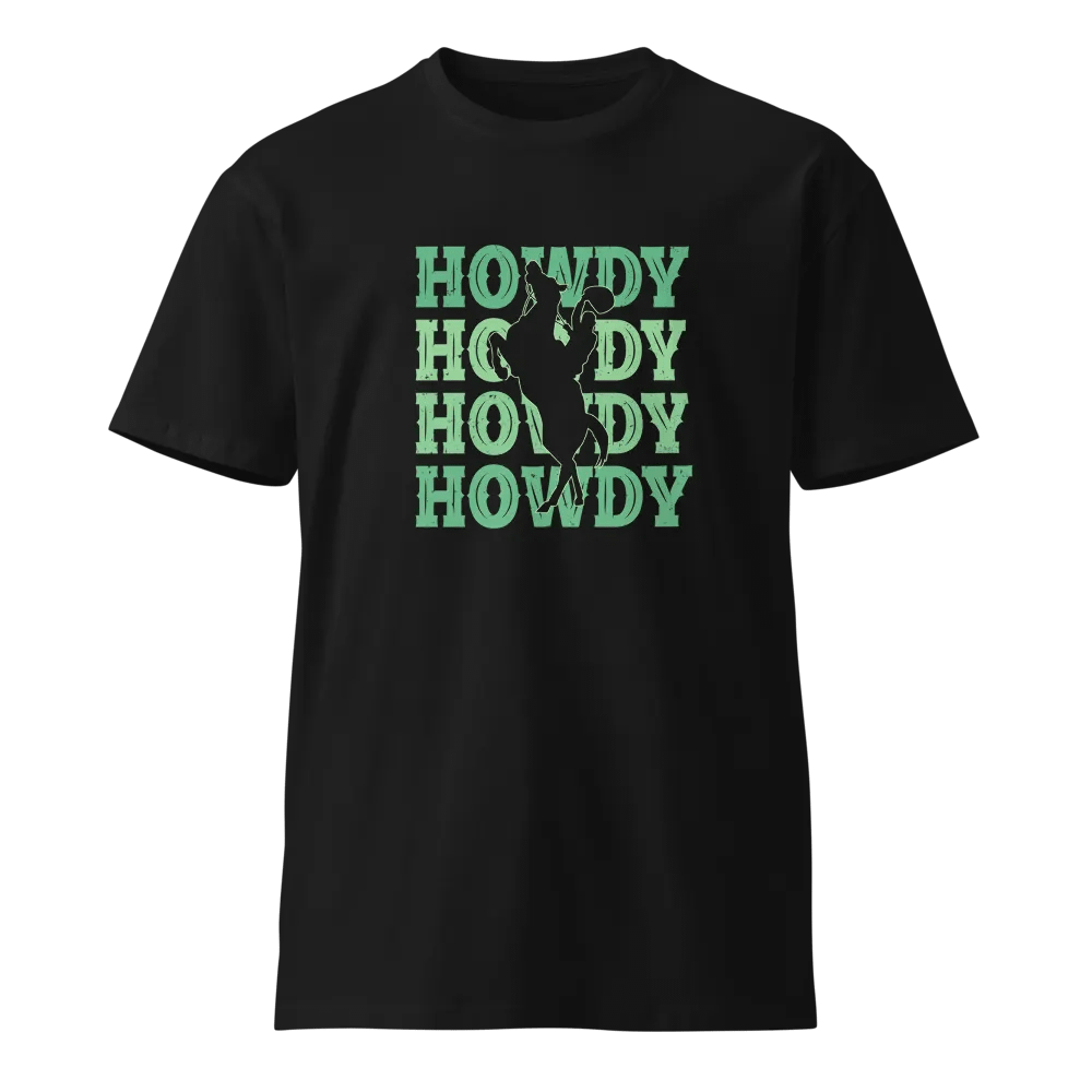 HOWDY Cowboy Unisex T-Shirt product image (1)