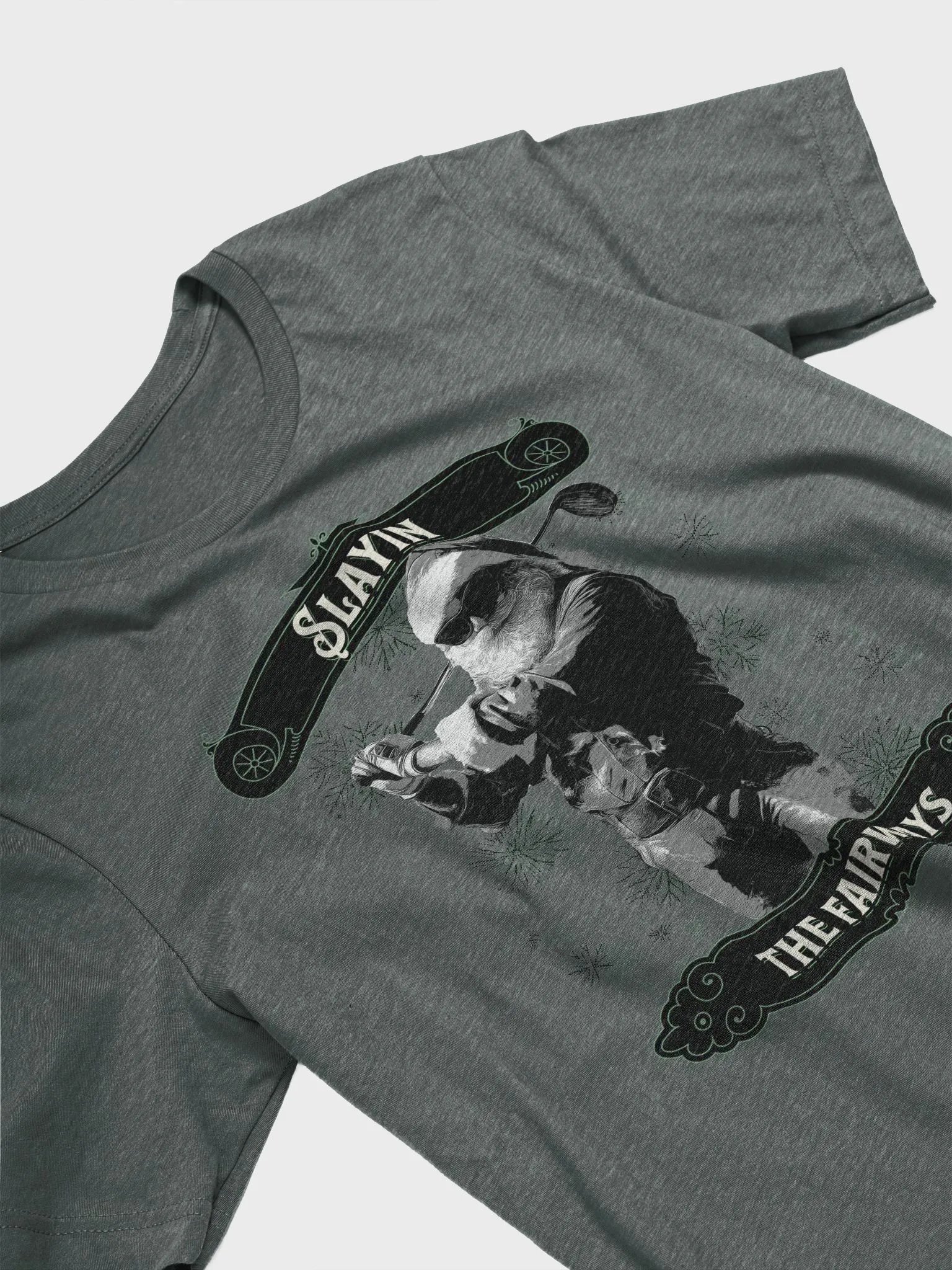 Santa's Slayin the Fairways - Golf streetwear t-shirt product image (2)