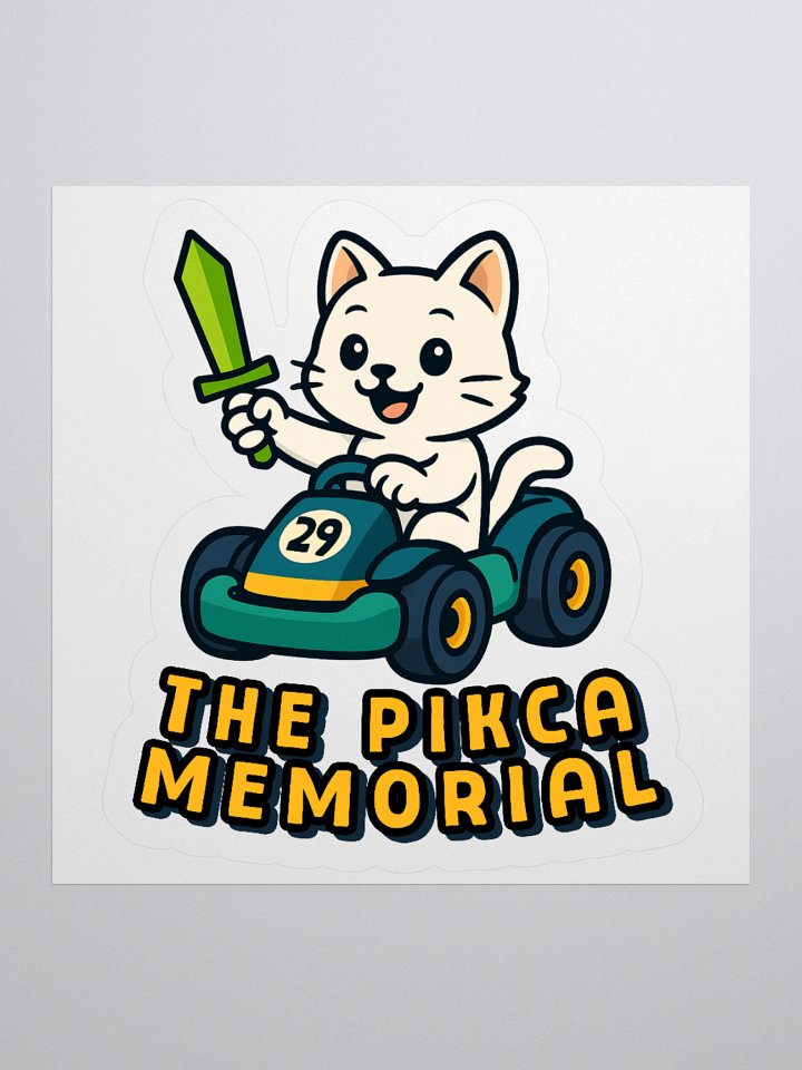 The Pikca Memorial - Sticker product image (2)