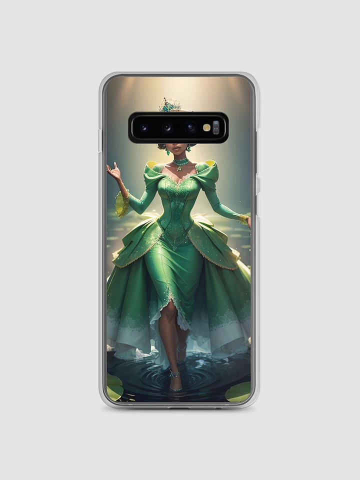 Princess Tiana Inspired Samsung Galaxy Phone Case - Fits S10 to S24 Series - Enchanted Lily Design, Durable Protection product image (1)