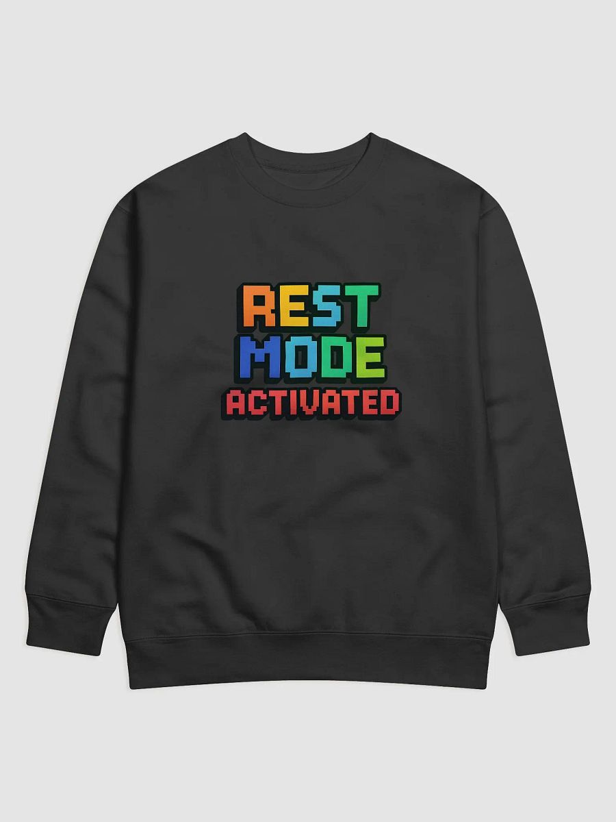 Pixelated Rest Mode Premium Sweatshirt product image (1)