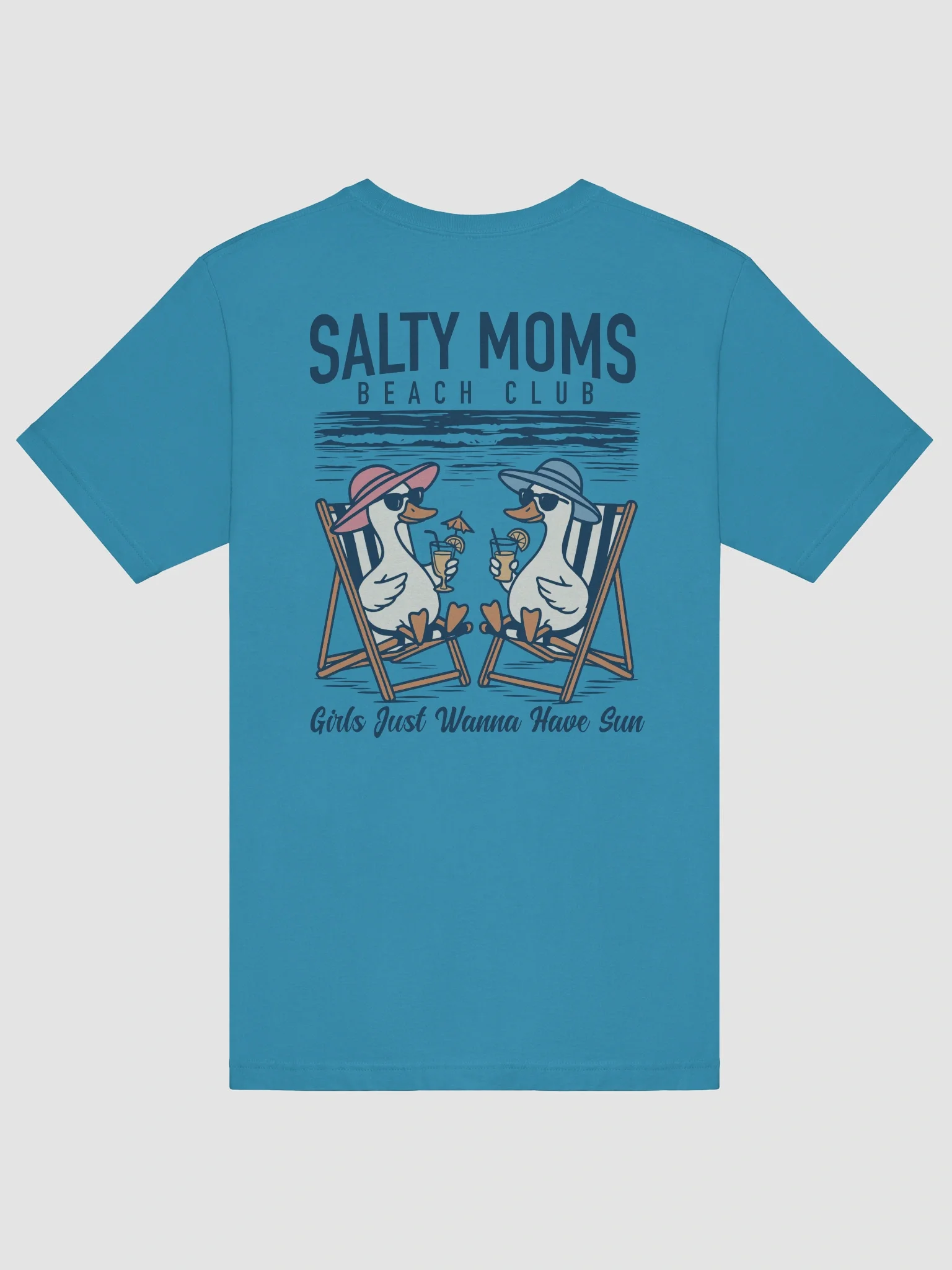 Salty Moms Beach Club T-Shirt product image (60)