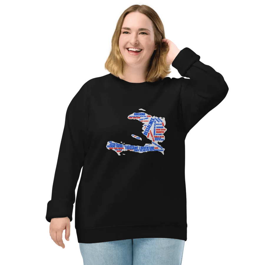 Haiti Map Unisex Sweatshirt product image (3)
