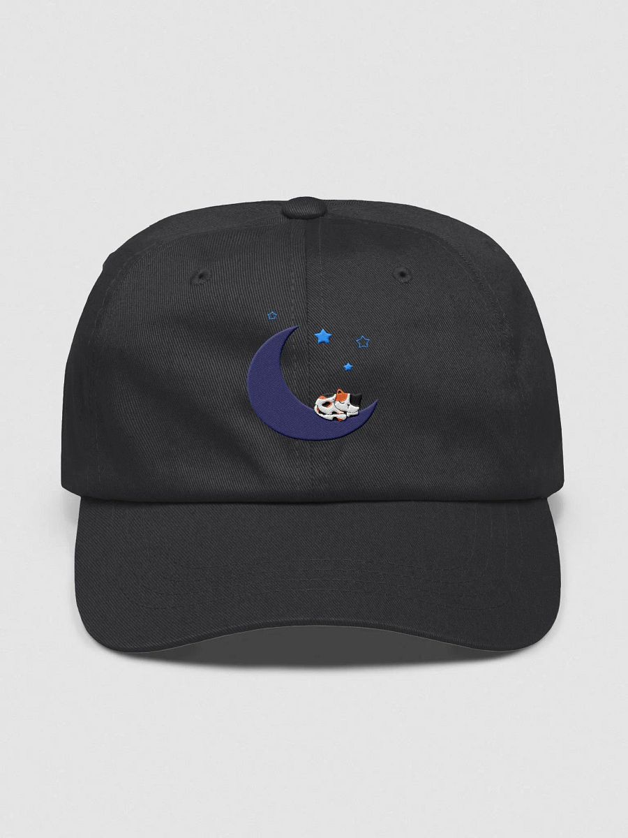 Dreamy Crescent Moon Catnap Dad Hat product image (2)