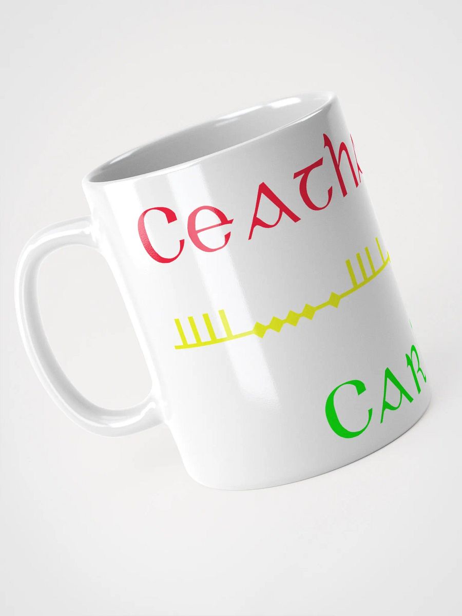 Carlow/Ceatharlach, Scholastic Style Ogham printed Mug product image (3)