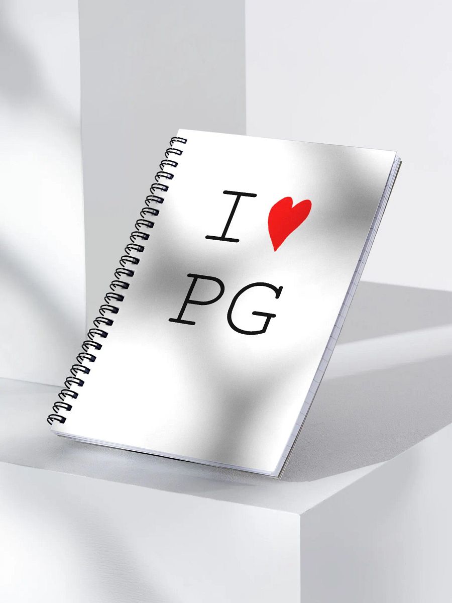 I HEART PG NOTEBOOK product image (3)
