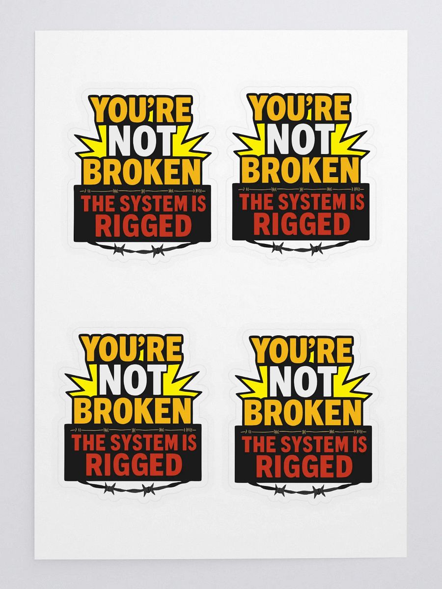 You're NOT Broken Sticker Sheet product image (3)