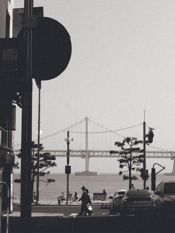 Streets of Busan - Black & White Photo product image (1)