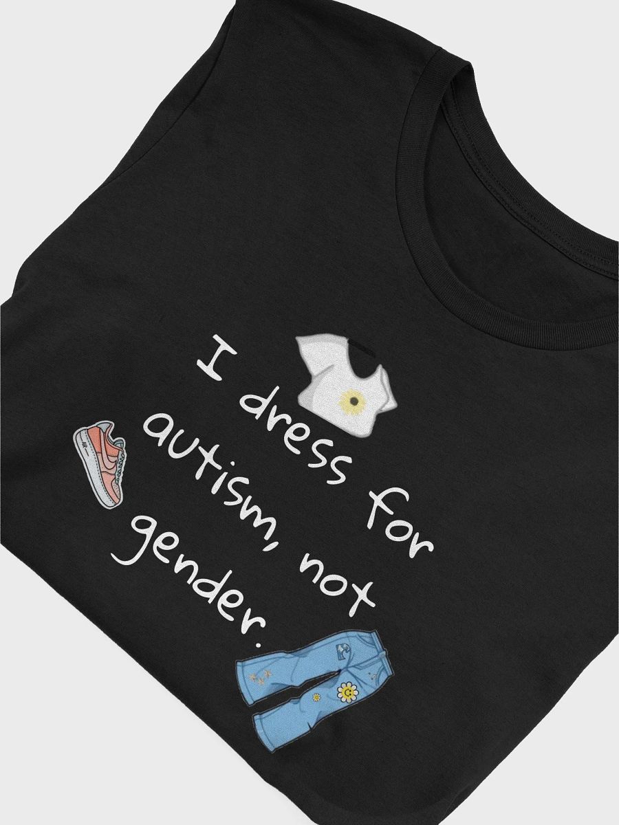 i dress for autism not gender t-shirt product image (5)