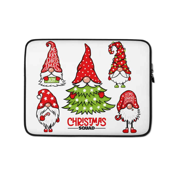 Festive Gnomes Laptop Sleeve product image (1)