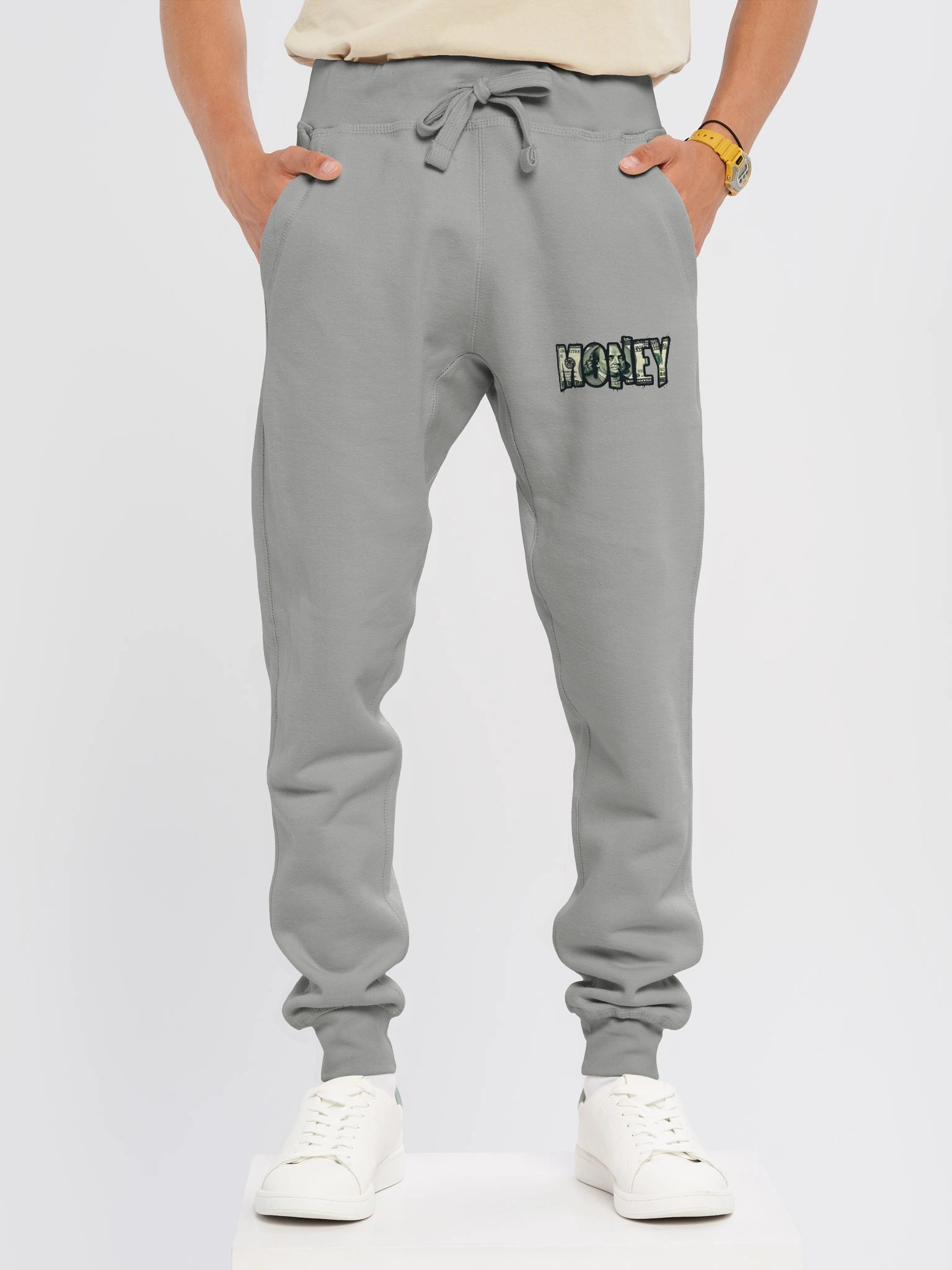 Money Print Lane Seven Fleece Joggers product image (1)