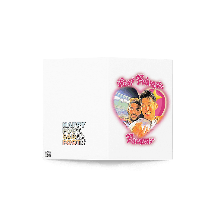 Son Heung-min / Denis Bouanga BFF Greeting Card product image (4)