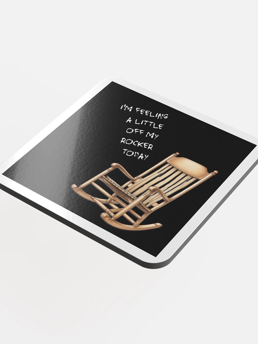Quirky Rocking Chair Cork Coaster product image (4)