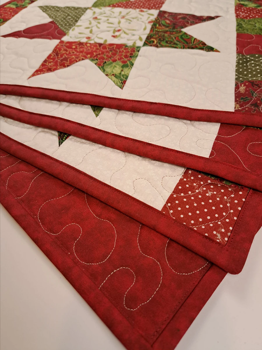 Christmas - Patchwork Star Quilted Placemats product image (3)