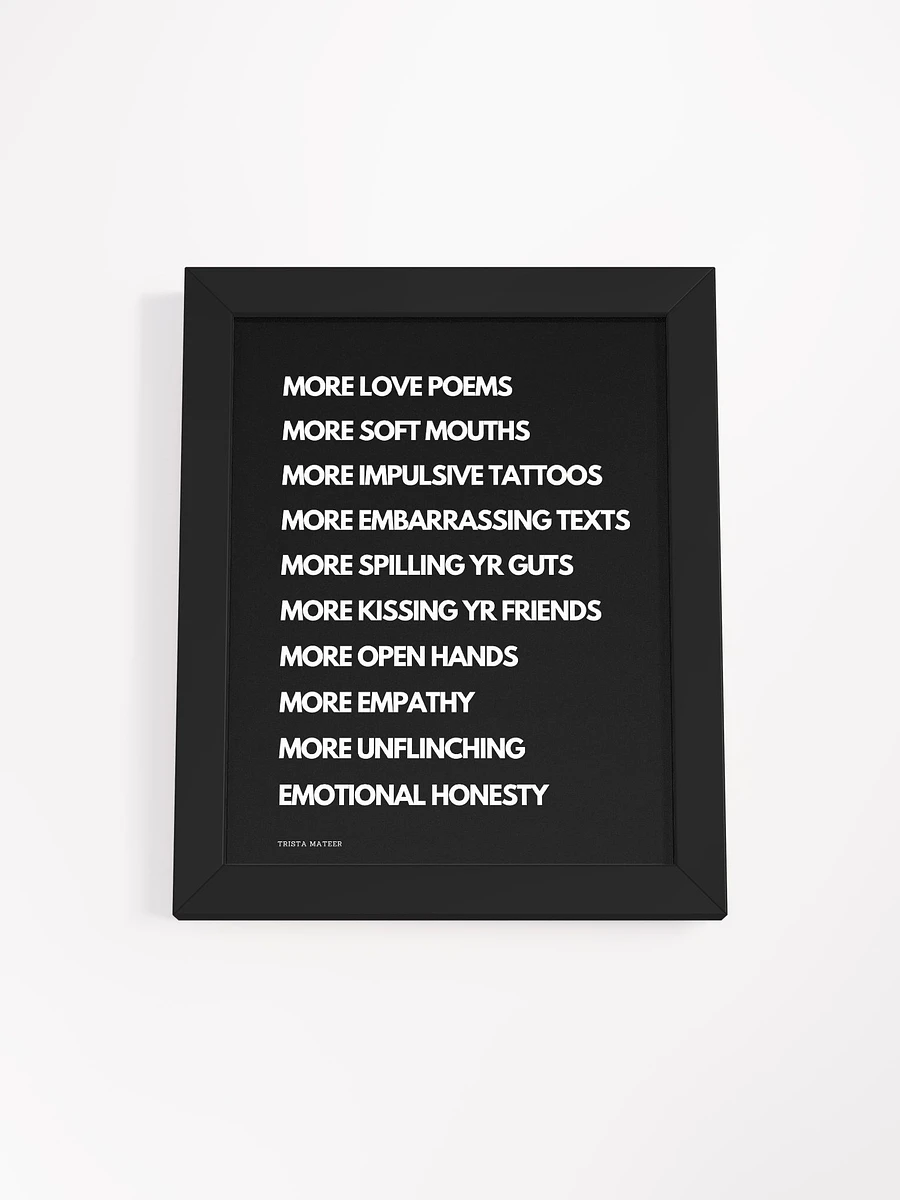 More Love Poems Framed Art Print product image (1)