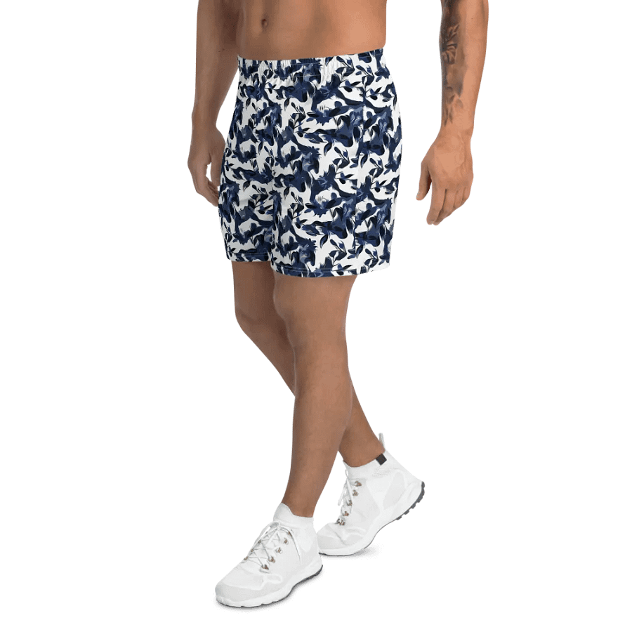 Wild Waves | Athletic Long Shorts product image (4)
