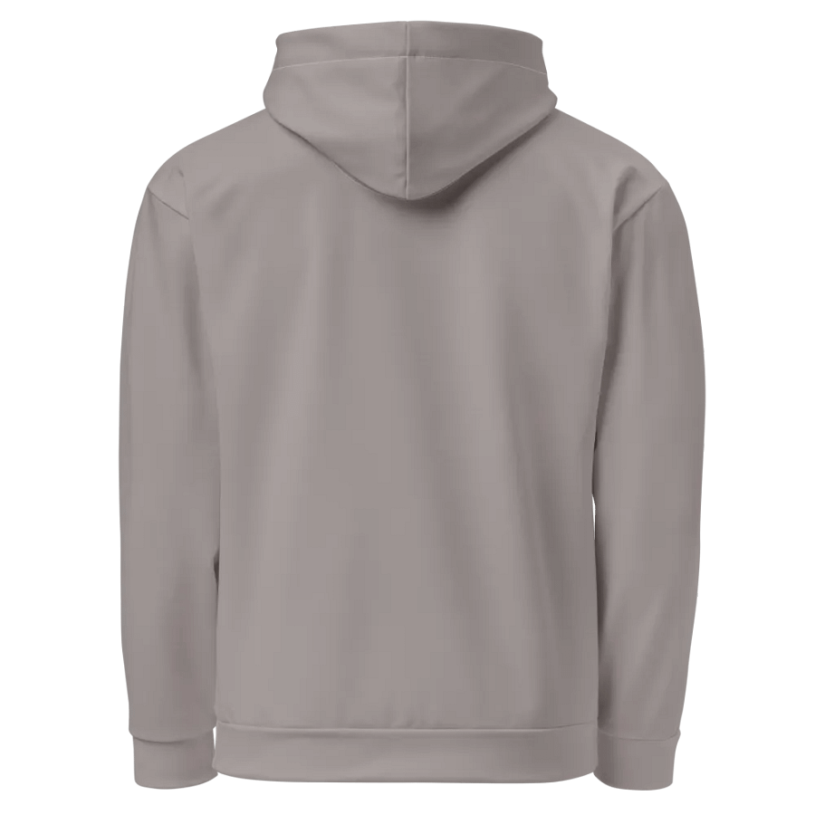 Plain Grey Soft Summer Unisex Recycled Polyester Heavyweight Premium Hoodie by Treasure Pie product image (2)