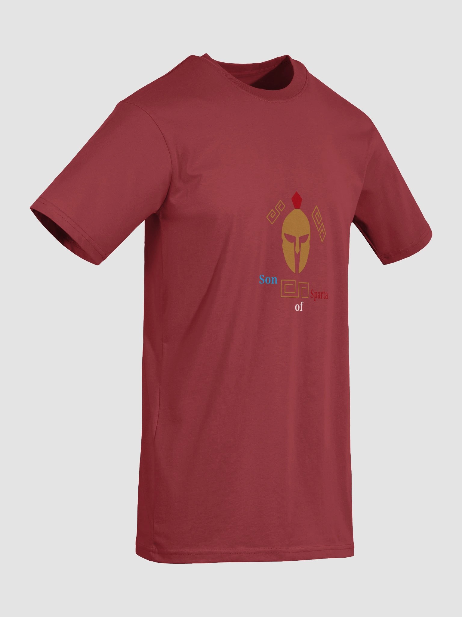 Spartan Geometric Helmet Men's Tee product image (8)