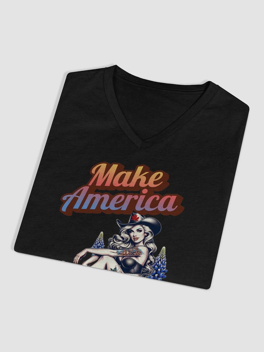 Rebel Cowgirl V-Neck Tee product image (3)
